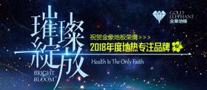 立足创新 金象地板荣膺腾讯家居2018“年度地热专注品牌”