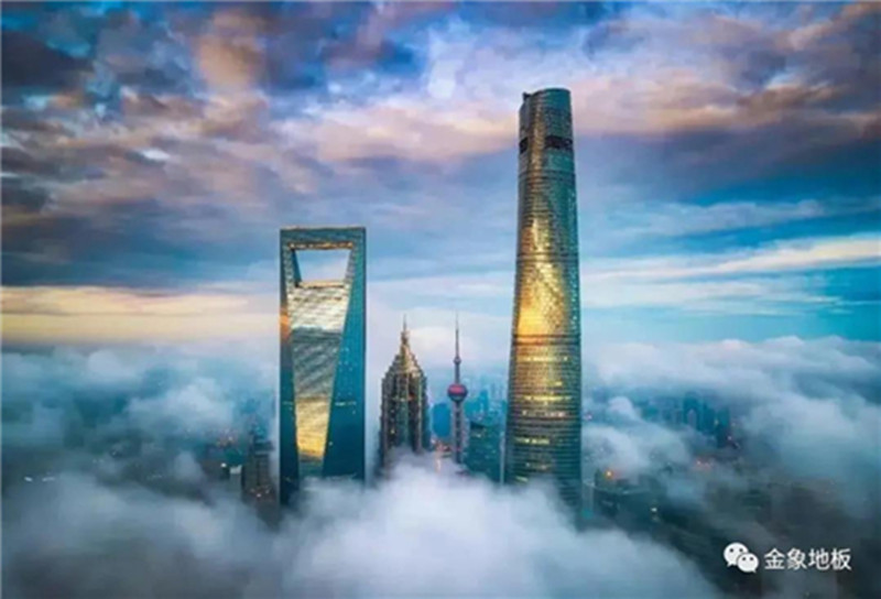 城市天际线|超大规格稀有木种,定制大板地装的顶层品位